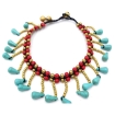 TOBILLERAS BOHO INDIA PIEDRA NATURAL LAGRIMASphoto4