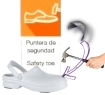 Zoccolo sanitario antiscivolo Safeway SB EA Src unisexphoto3