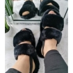 PANTUFLAS DE MODA FLUFFY FLAT PARA MUJER AL POR MAYORphoto3