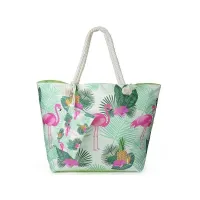 BORSA DA SPIAGGIA MIX FLAMINGO