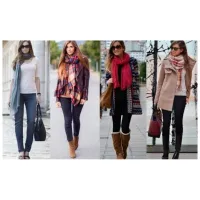 FOULARD PASHMINAS WINTER MIX