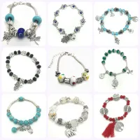 SET BRACCIALI STILE PANDORA CRISTAL STONE