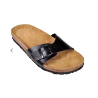 BIO SCHWARZE SOMMERMIX SANDALEN