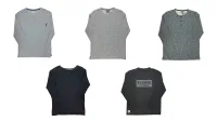 ELVINE men long sleeve tees mix 