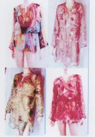 Vestido, mujer fino y ligero