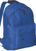 Mochila de poliéster resistente.
