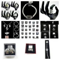 FASHION SILVER PLATED JEWELERY 925