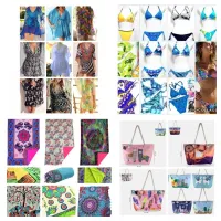 Sacs bikini paréo robe de plage lot assorti nouveau stock