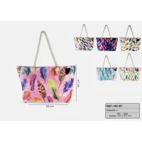 BEACH BAGS WITH DOWN MODELS