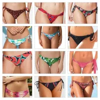 TOPLESS BIKINIS PANTIES ASSORTMENT SET EUROPEAN BRANDS