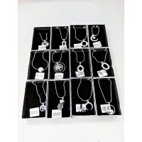 COLLARES BAÑADOS EN PLATA DE LEY 925 MIX