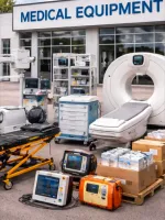 WWW.MEDSTECHS.COM nuevos, Equipos médicos, guantes, dispositivos de ECG, equipos quirúrgicos, equipo