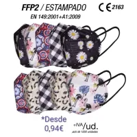 MASCHERA FFP2 STAMPATA