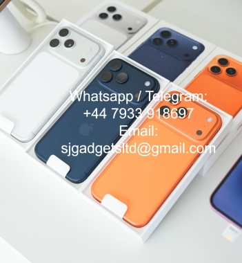Apple iPhone 17 Pro Max, iPhone 17 Pro, iPhone 17, iPhone Air, iPhone 16 Pro Max originalesphoto1