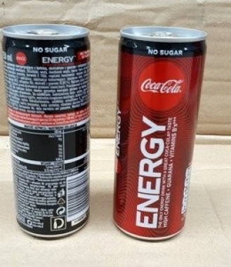 Coca Cola Energy Sin Azúcar latas de 250 ml SLEEKphoto1