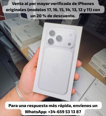Venta al por mayor de iPhone 17 a plazos (WhatsApp  34 659531387)photo1
