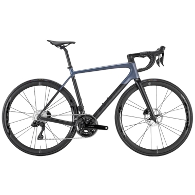 2024 Look 785 Huez Grey Blue Satin Road Bike (KINGCYCLESPORT)photo1