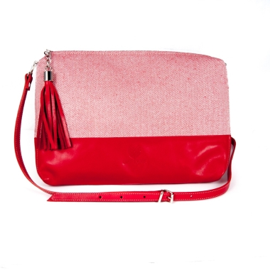 BOLSOS DE PIEL AUTENTICA CON TEJIDOS MADE IN SPAINphoto1