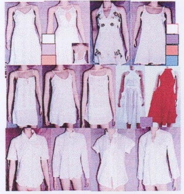 VASTIDOS Y BLUSAS BLANCA DE  ALGODON, NUEVASphoto1