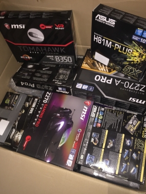 (Avides)  Motherboards mix- Asus, MSI, RaspBerry, Gigabyte, Asrockphoto1