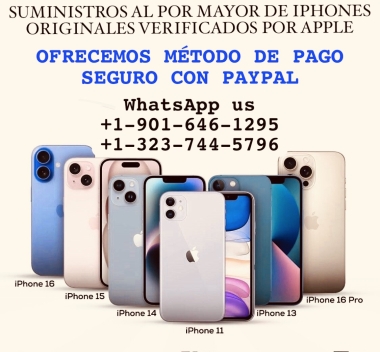 REEMBOLSO MENSUAL DE SUMINISTROS AL POR MAYOR DE IPHONES ORIGINALES VERIFICADOS POR APPLEphoto1