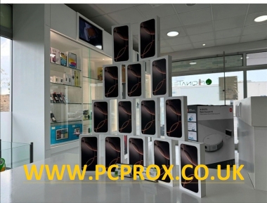 WWW.PCPROX.CO.UK Neuf, Apple Watch, iPad, iPhone 16 Pro Max, iPhone 16 Pro, iPhone 16, iPhone 15, iPphoto1