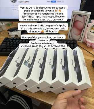 Sales 20% Discount on installment New iphone 15 pro max and pay after selling ( WTS :  1-901-646-129photo1