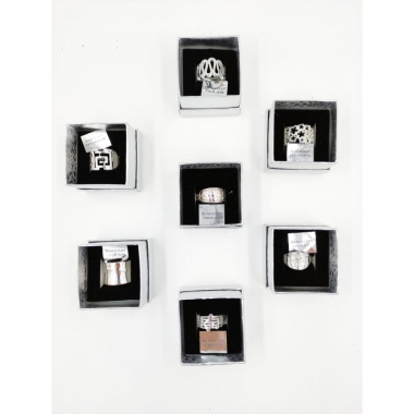 RINGS PLATED IN STERLING SILVER 925 MIXphoto1