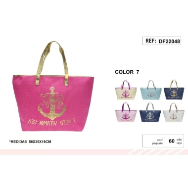 BOLSOS DE PLAYA NUEVOS MODELOS VERANO ANCLAphoto1