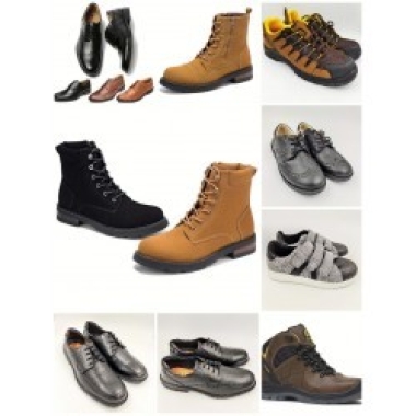 CHAUSSURES EN CUIR MÉLANGÉphoto1