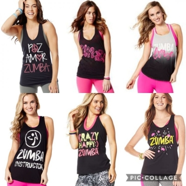 SPORTS SHIRTS ZUMBA TANKS WOMANphoto1