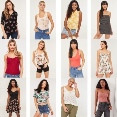 WOMEN S SUMMER T-SHIRTS ASSORTMENT LOTphoto1