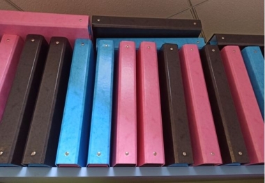 Stick Folder 4 rings Assorted Colors photo1