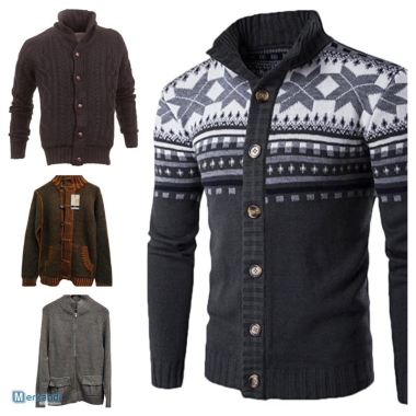 CHAQUETAS DE PUNTO MEN PIAZZAphoto1