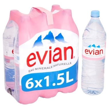 Proveedores mayoristas de agua mineral natural de manantial de Evianphoto1
