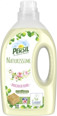 Pack x6 bouteilles Lessive liquide PERSIL Ecolabel Naturissime Douceur de Fleurs 1.32L (144 lavages)photo1