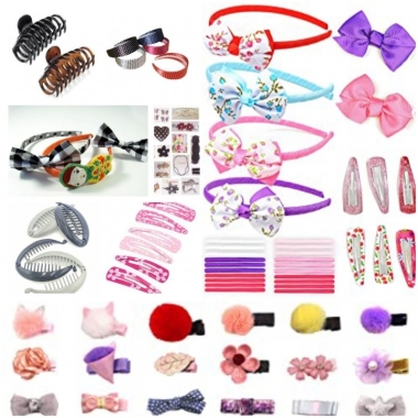 HAIR ACCESSORIES ASSORTMENT LOT MIXphoto1