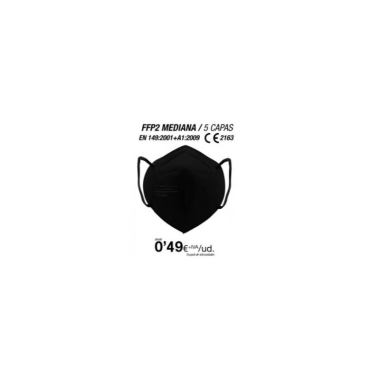 FFP2 CE MASKS BLACKphoto1