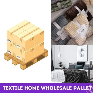 Palet de Mantas y Textil de Hogar al por Mayorphoto1