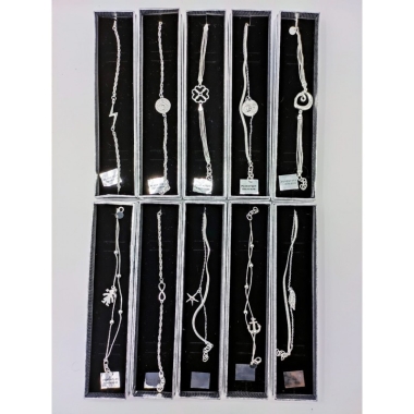 BRACELETS PLATED IN STERLING SILVER 925 MIXphoto1