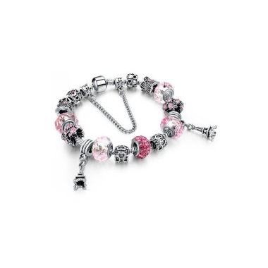PULSERAS ESTILO PANDORA SILVERED MIXphoto1