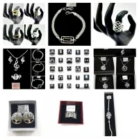 925 silver plated jewelery assorted lot new stock