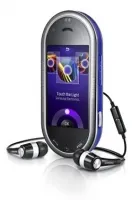 Samsung M7600 BEATDJ Handy (3 MP-Kamera, Touchscreen, Surround Sound 5.1 Bang&Olufson) splash-blue (