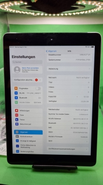 APPLE iPad 6 (2018) Wi-Fi Cellular (4G), 32GB, Space Grau (MR6N2TY/A) Neuwertigphoto1