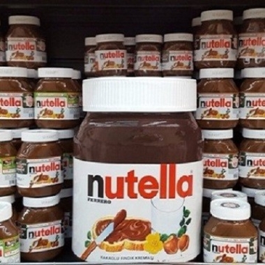 Nutella Hazelnut Chocolate Spread in jars 350g, 400g, 600g, 750,800gr, 1kg and 5kgphoto1