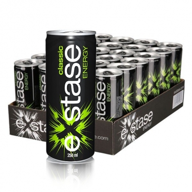 Energy drink EXTASE Classic and Zero Taste photo1