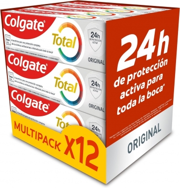 Colgate Total Original Zahnpasta, Packung mit 12 Einheiten x 75 ml,photo1