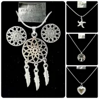 JEWELERY PLATED IN STERLING SILVER 925 MIX SET