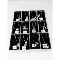 NECKLACES PLATED IN STERLING SILVER 925 MIX