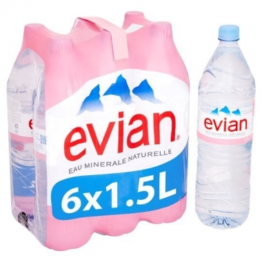 Proveedores mayoristas de agua mineral natural de manantial de Evianphoto1